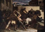 Theodore Gericault Riderless Horse Races oil painting reproduction